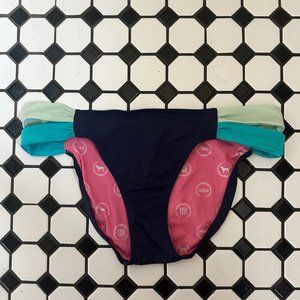 Victoria's Secret PINK Navy Bikini Bottom Size M